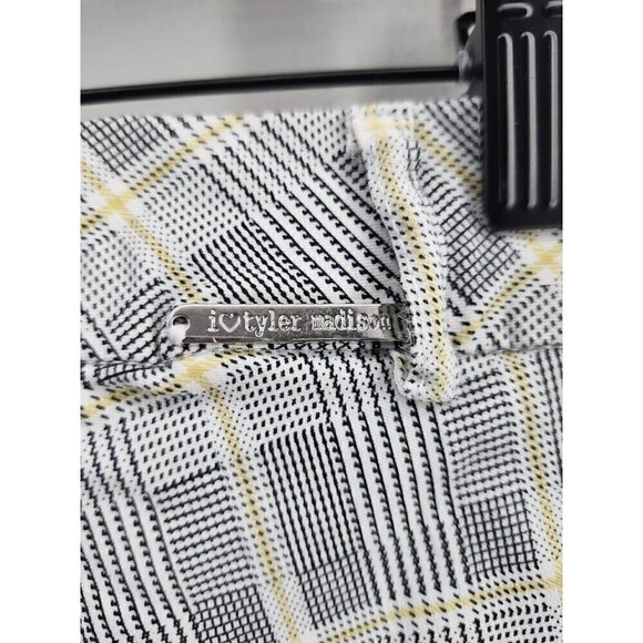 ILTM I Love Tyler Madison Pull On Pants Plaid Size L - Picture 3 of 8